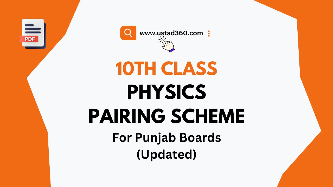 9th Class English Pairing Scheme 2024 - Ustad360