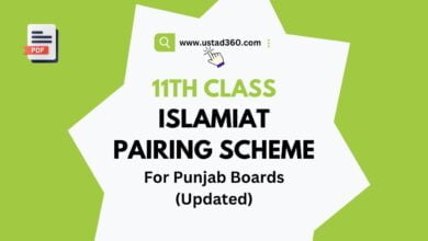 9th Class Chemistry Pairing Scheme 2024 - Taleem City