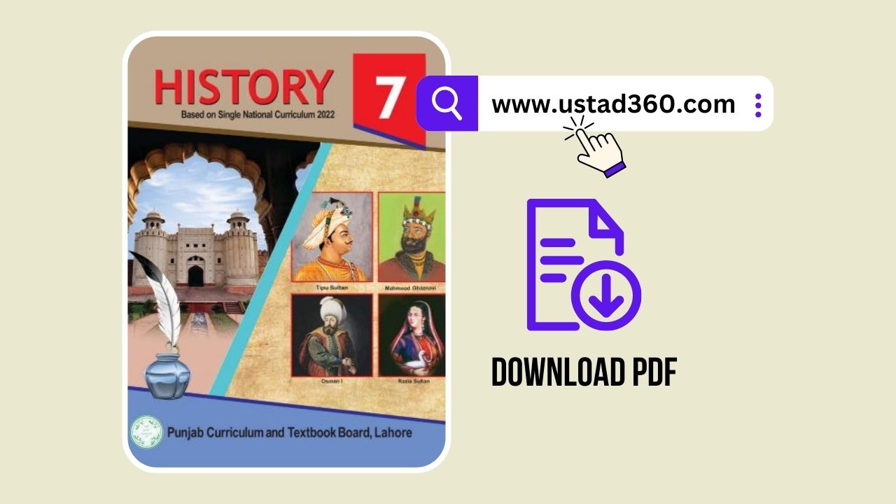 Class 7 History Punjab Textbook SNC 2024 PDF Ustad360