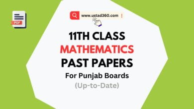 Download 1st year / 11th class maths past papers for punjab boards pdf