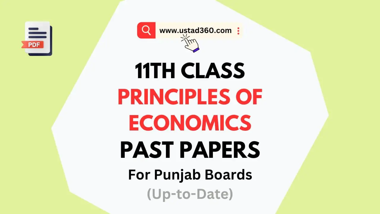 1st Year Principles of Economics Past Papers 2022-2025 | Punjab - Ustad360